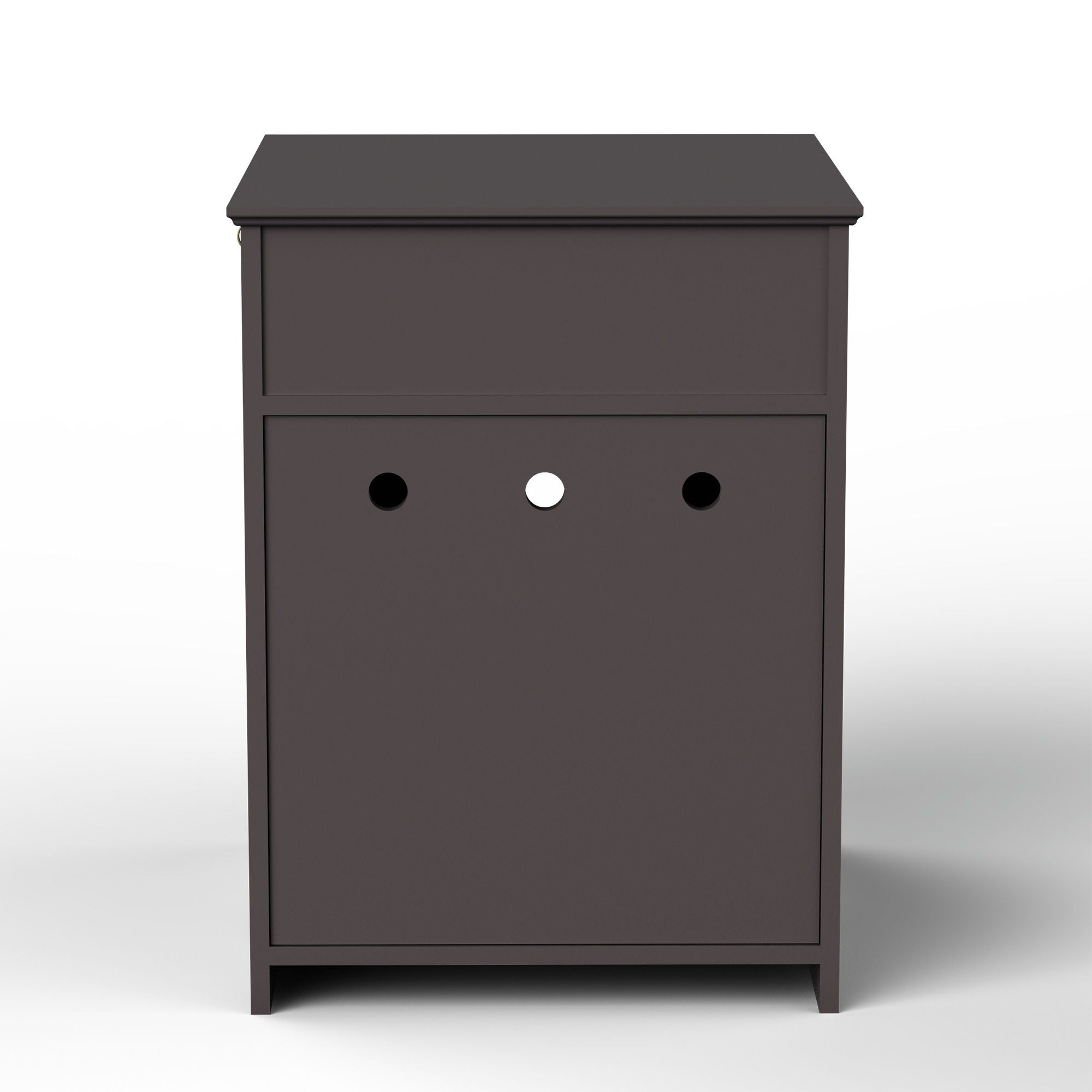 Pet House Cat Litter Box Enclosure With Drawer, Side Table