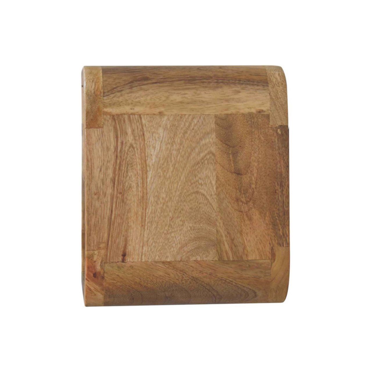 Curved Upper Slot Floating Nightstand