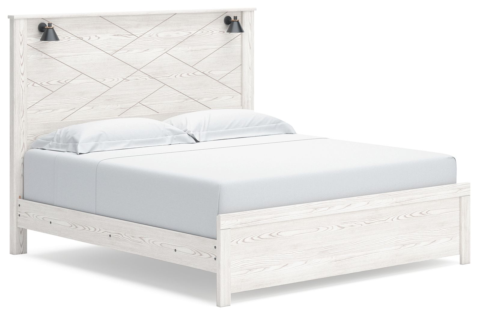 Gerridan - Panel Bedroom Set With Sconces