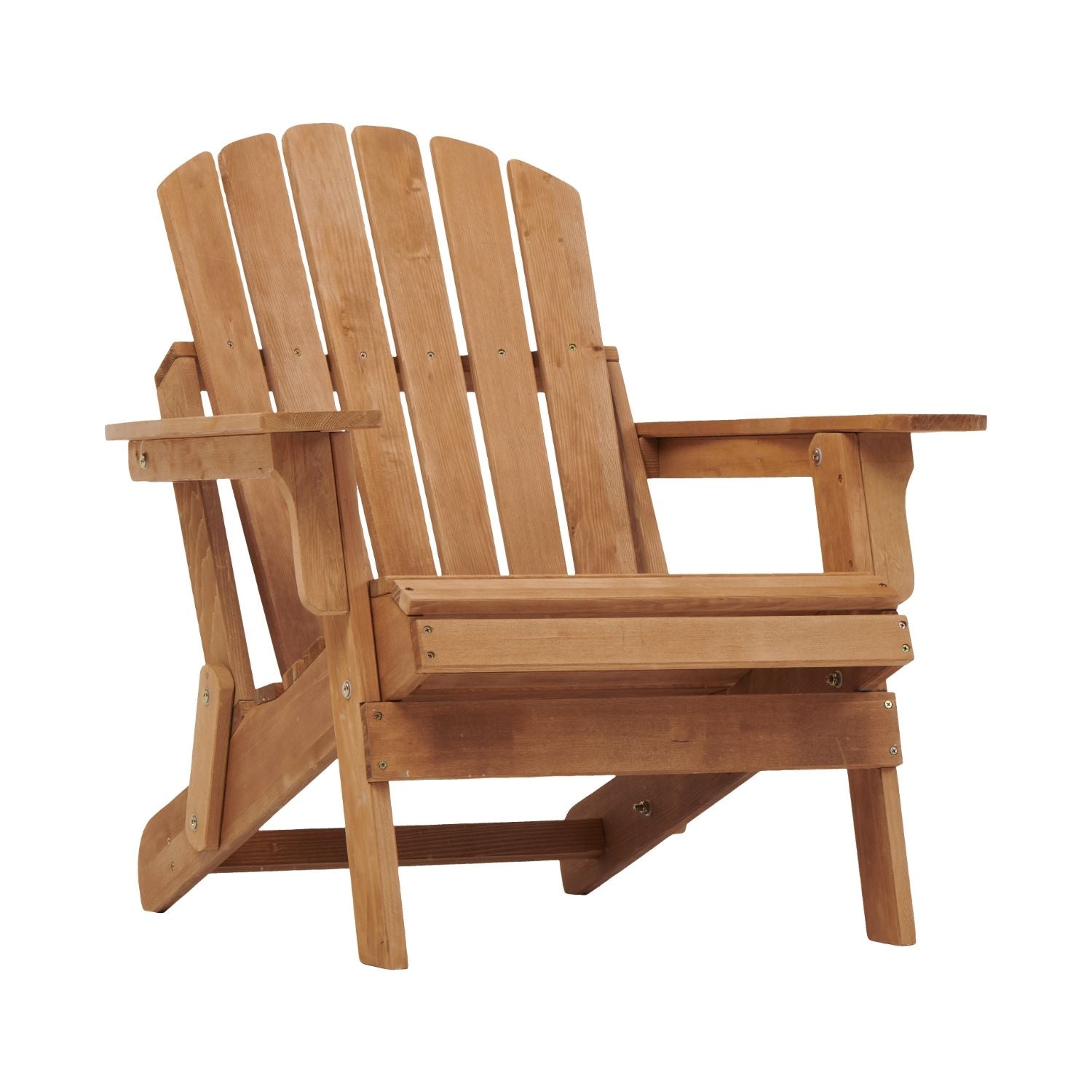 Oversize Outdoor Folding Adirondack Chair, Patio Chair For Garden