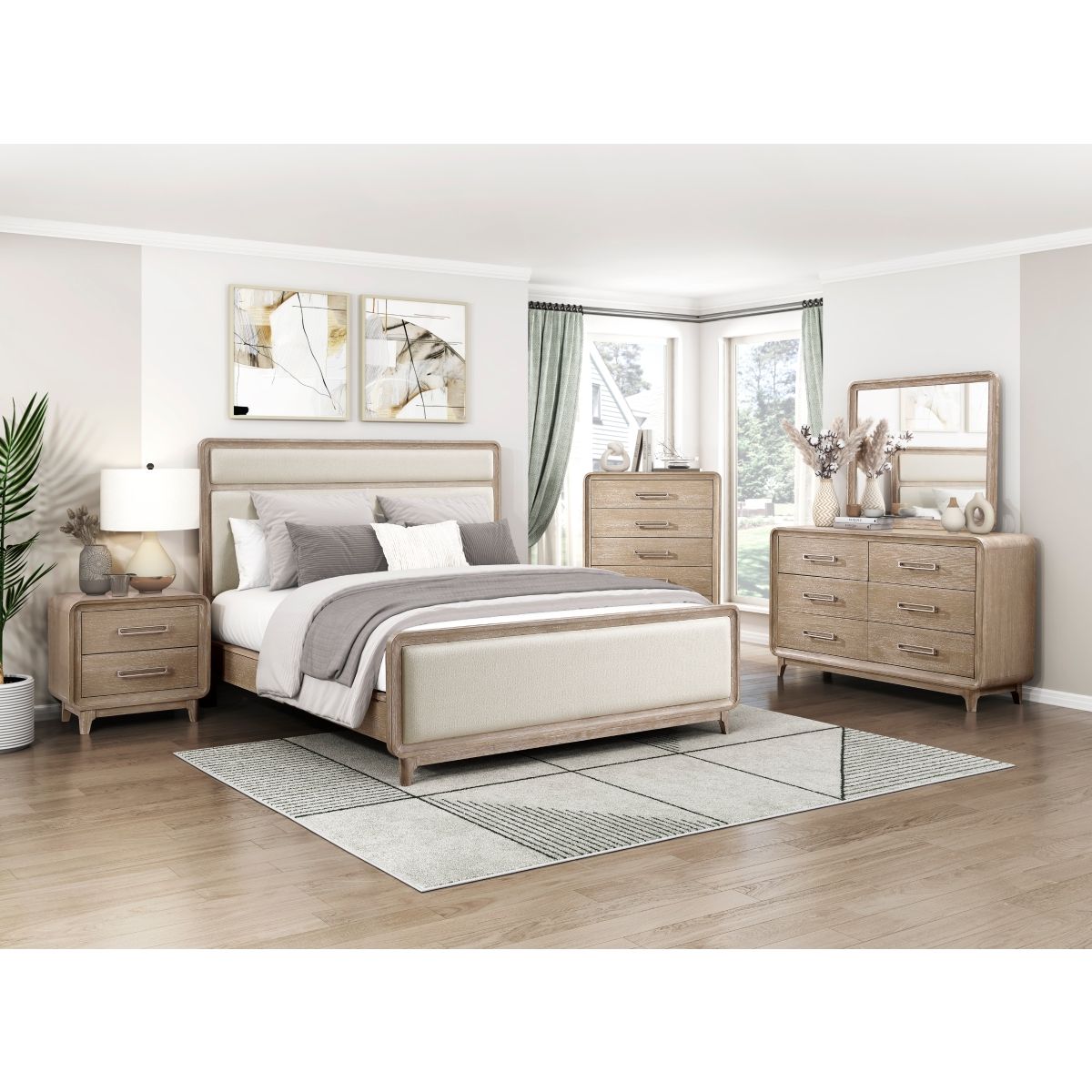 Wilshire - Nightstand - Light Brown