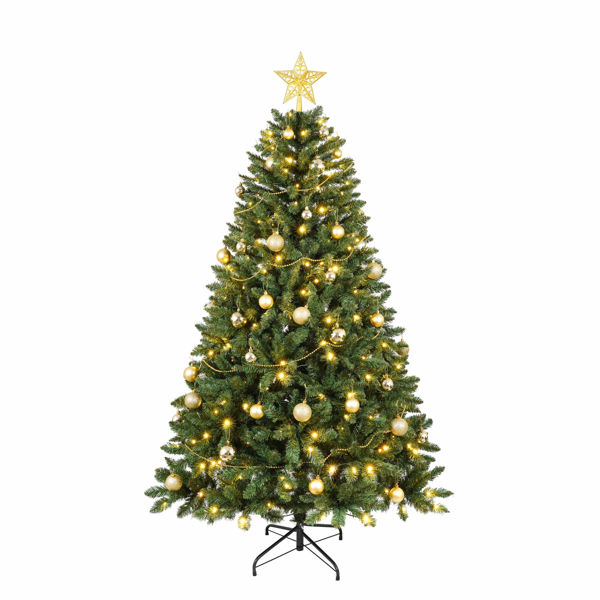 Christmas Tree With Warm Leds