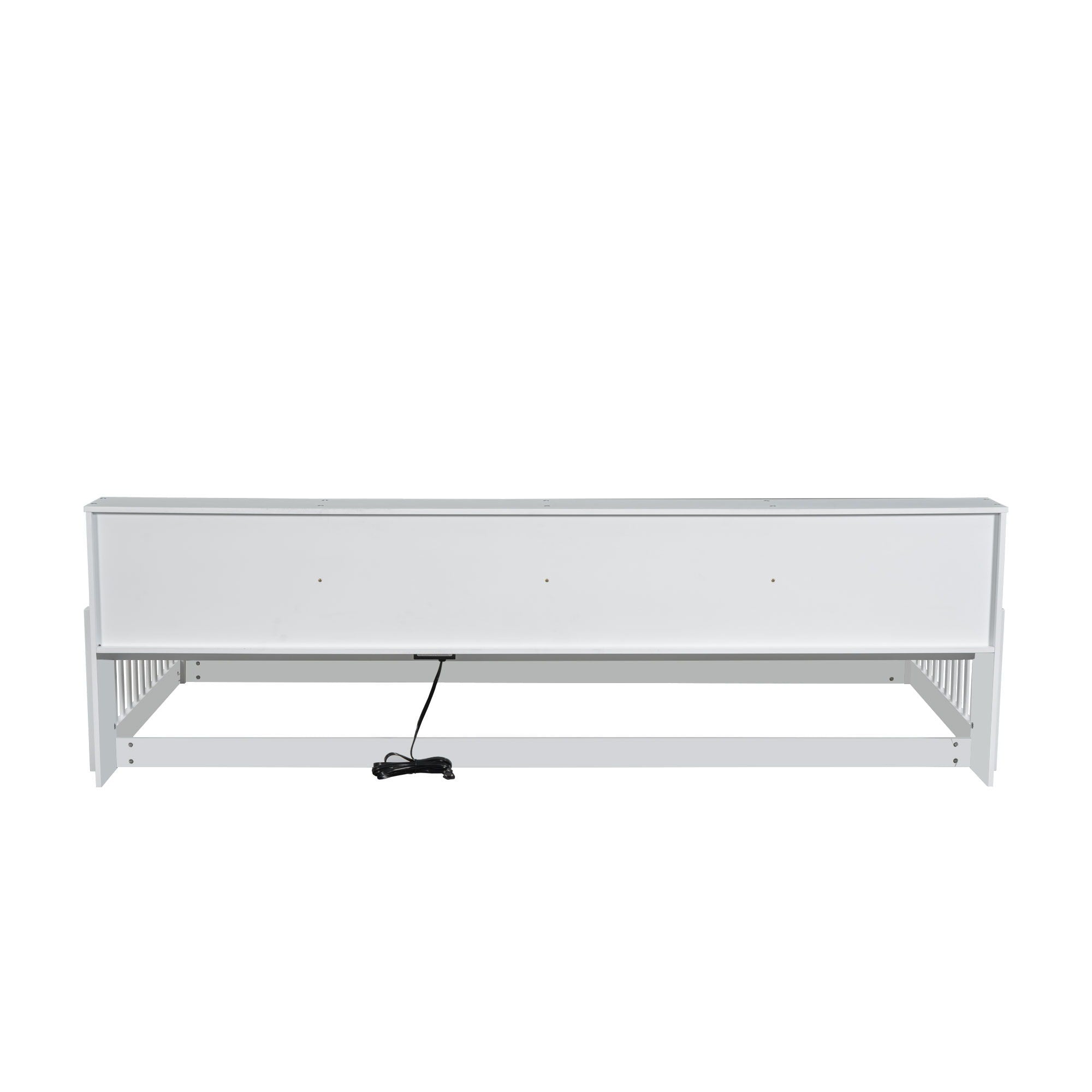 Floor Bed With Storage Cabinets And USB Ports