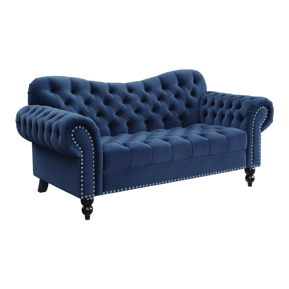Rosalie - Loveseat - Navy Blue