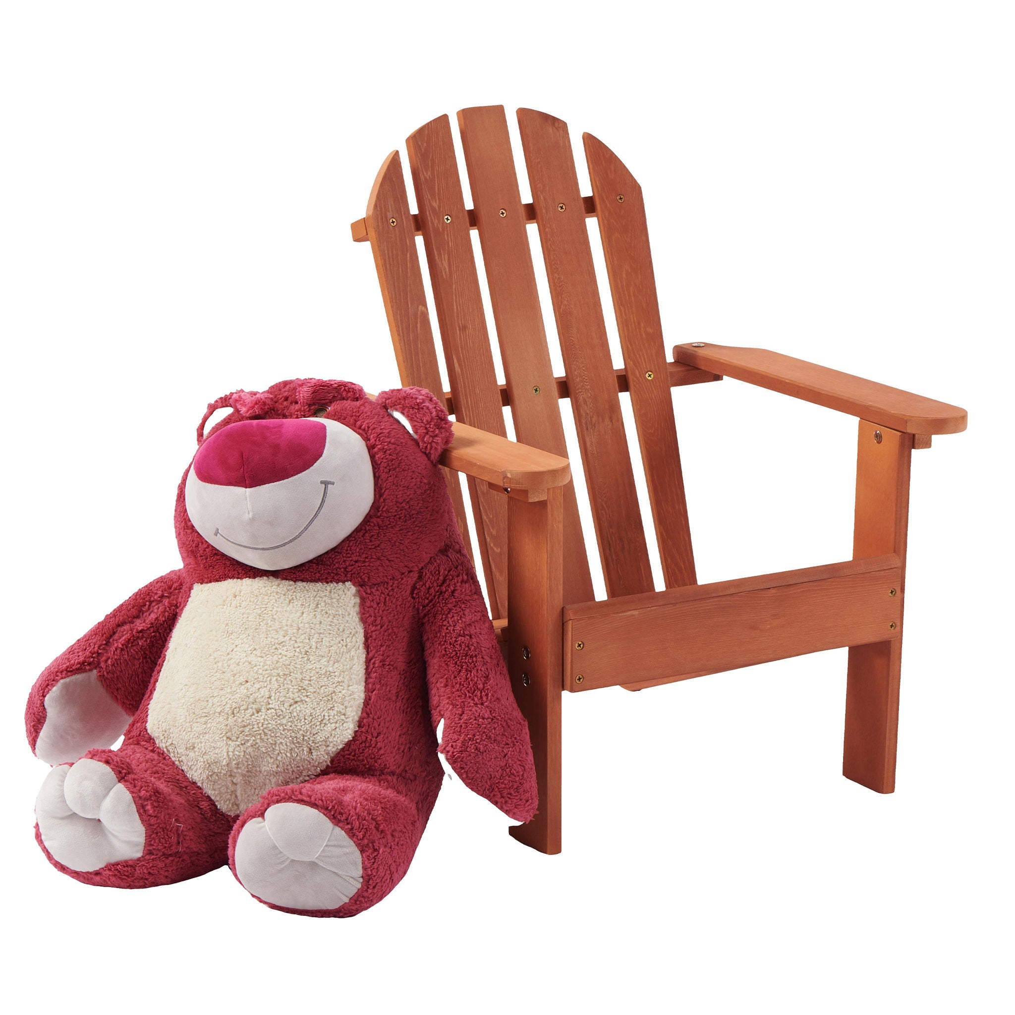 Kids Adirondack Chair For Indoor And Outdoor Use - Red