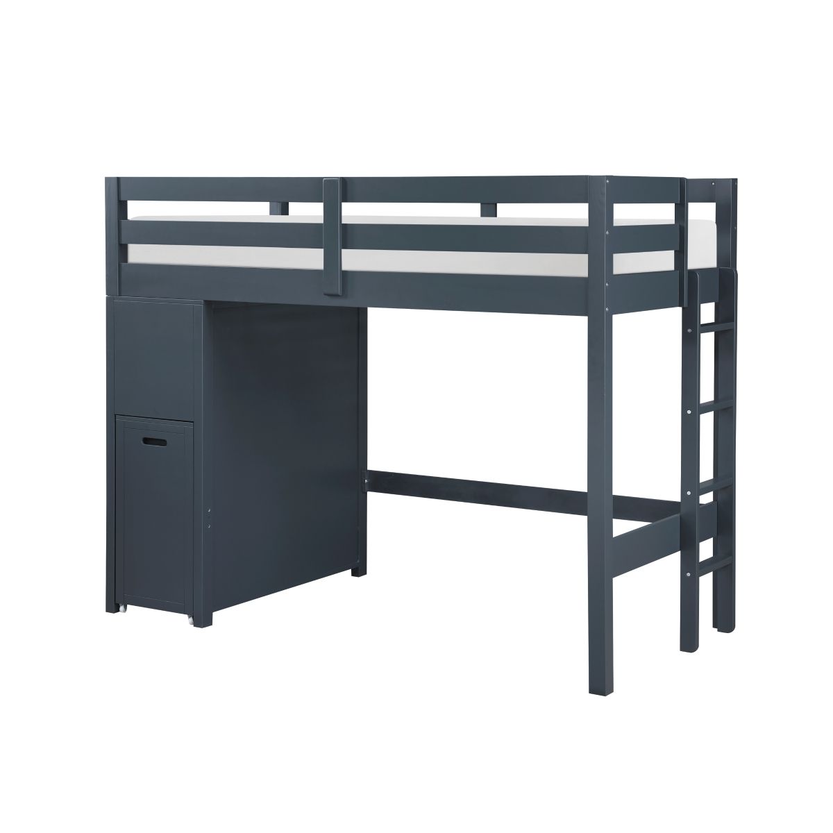 Sloane - Loft Bunk Bed With Chest And Hidden Desk