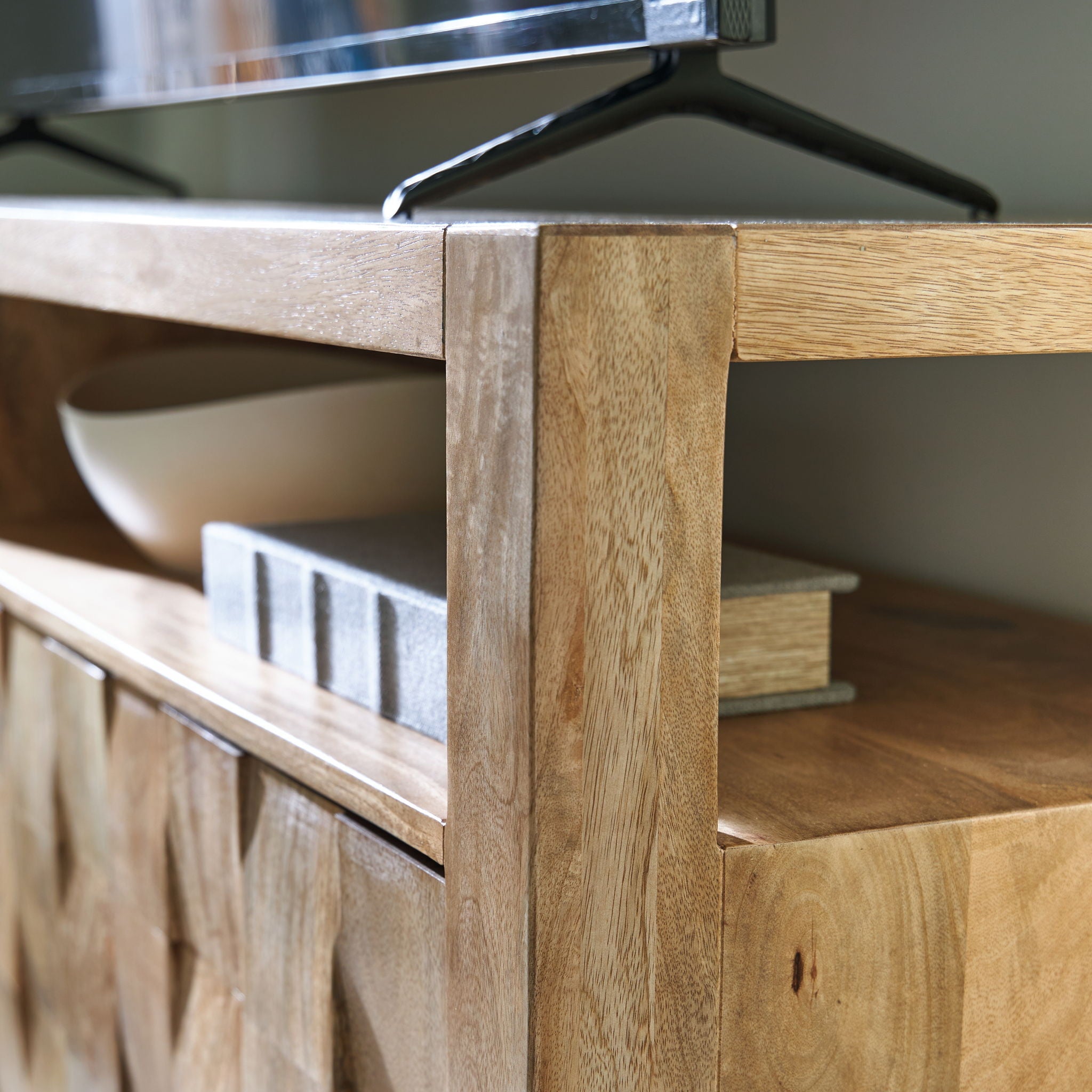 Hudwick - Accent Cabinet - Natural Brown