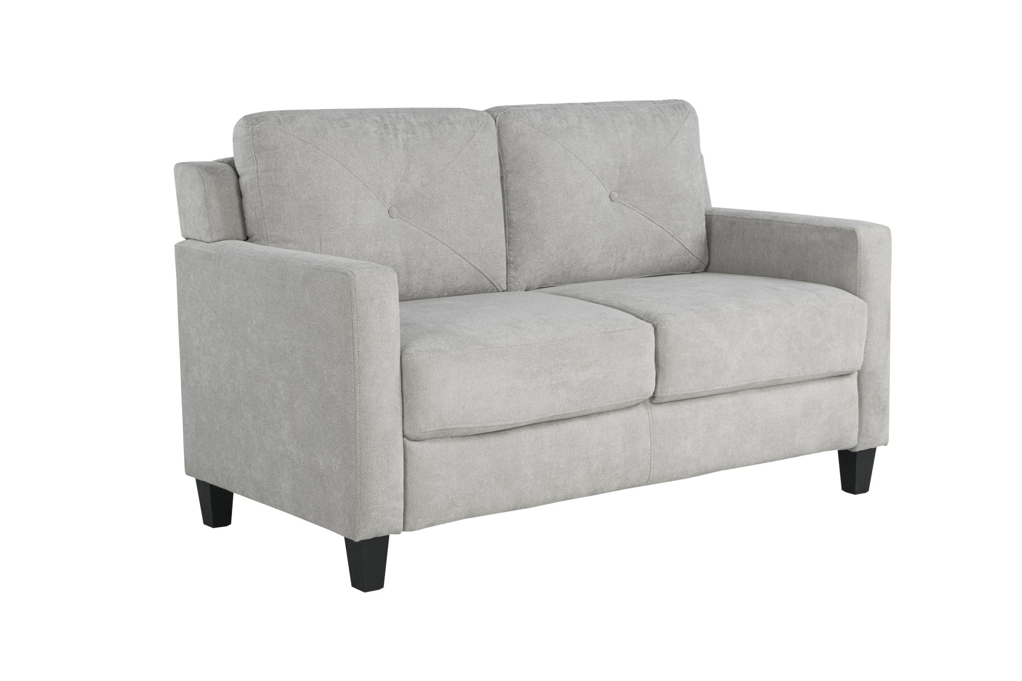Horatio - Chenille 2 Seater Loveseat - Taupe