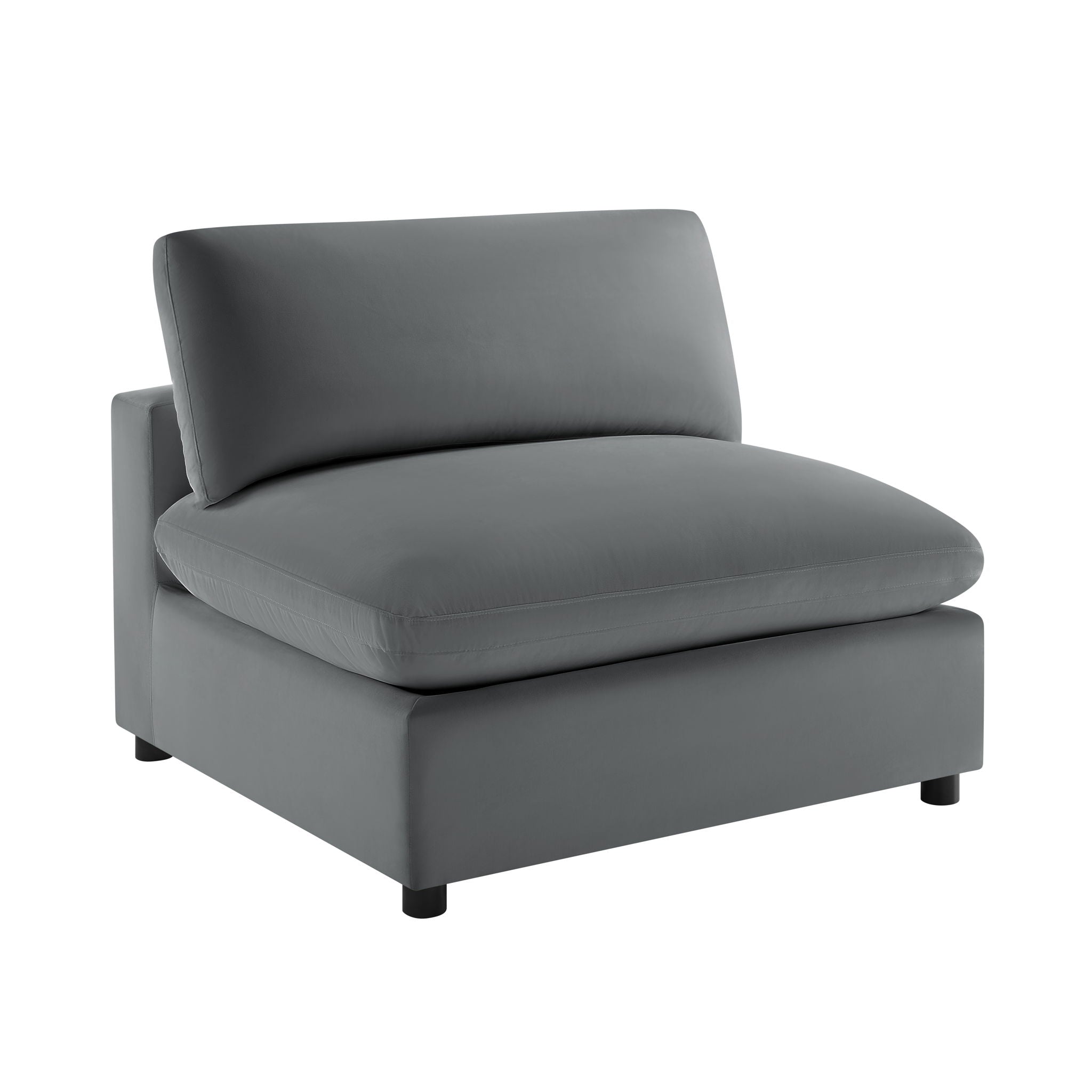 Caylie - Modular 5 Piece Sectional - Charcoal