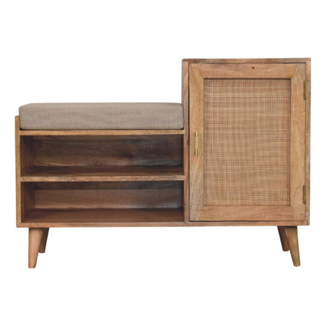 Larissa - 2 Slot Bench Unit - Beige