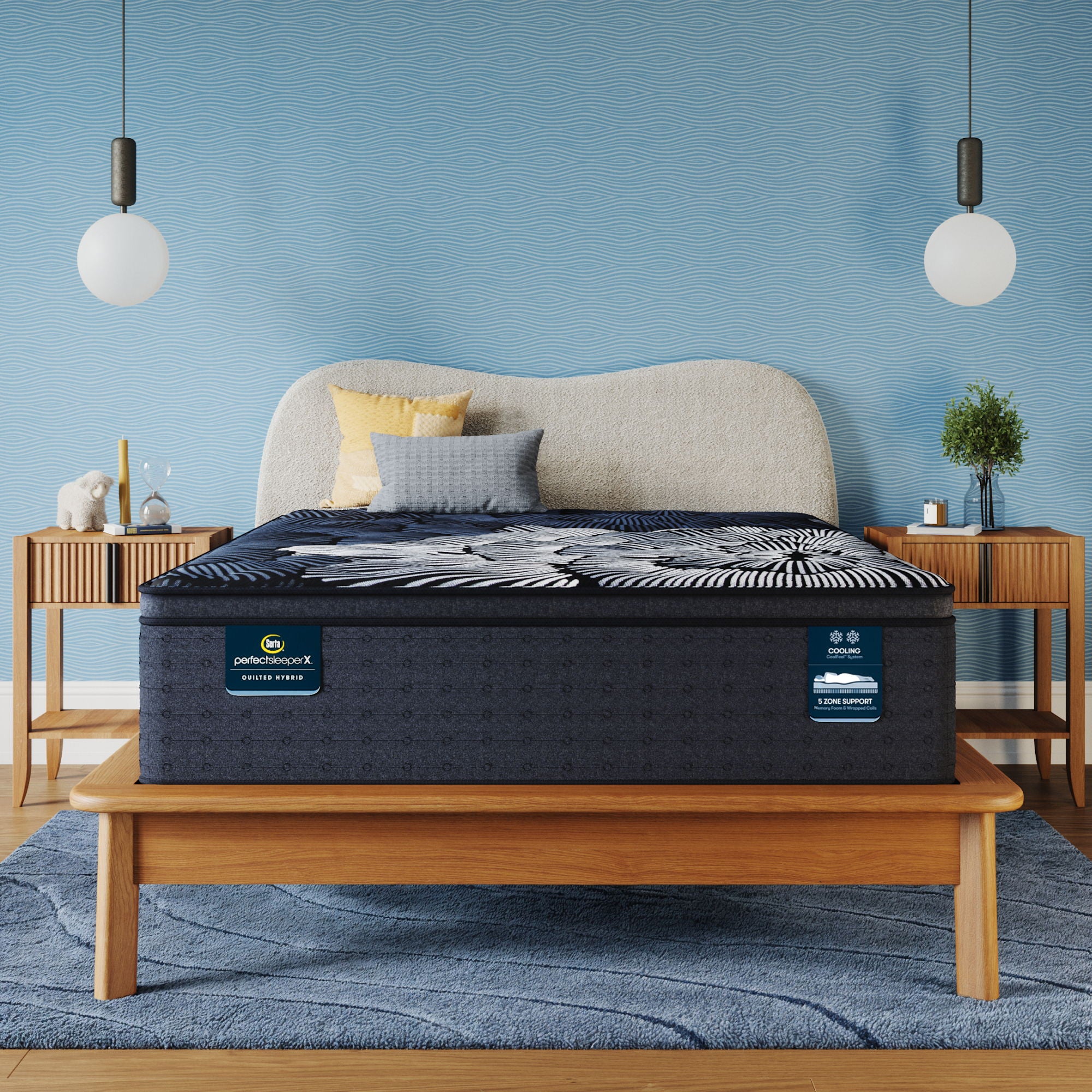 Perfect Sleeper X - 15" Max Hybrid Plush Pillow Top Mattress