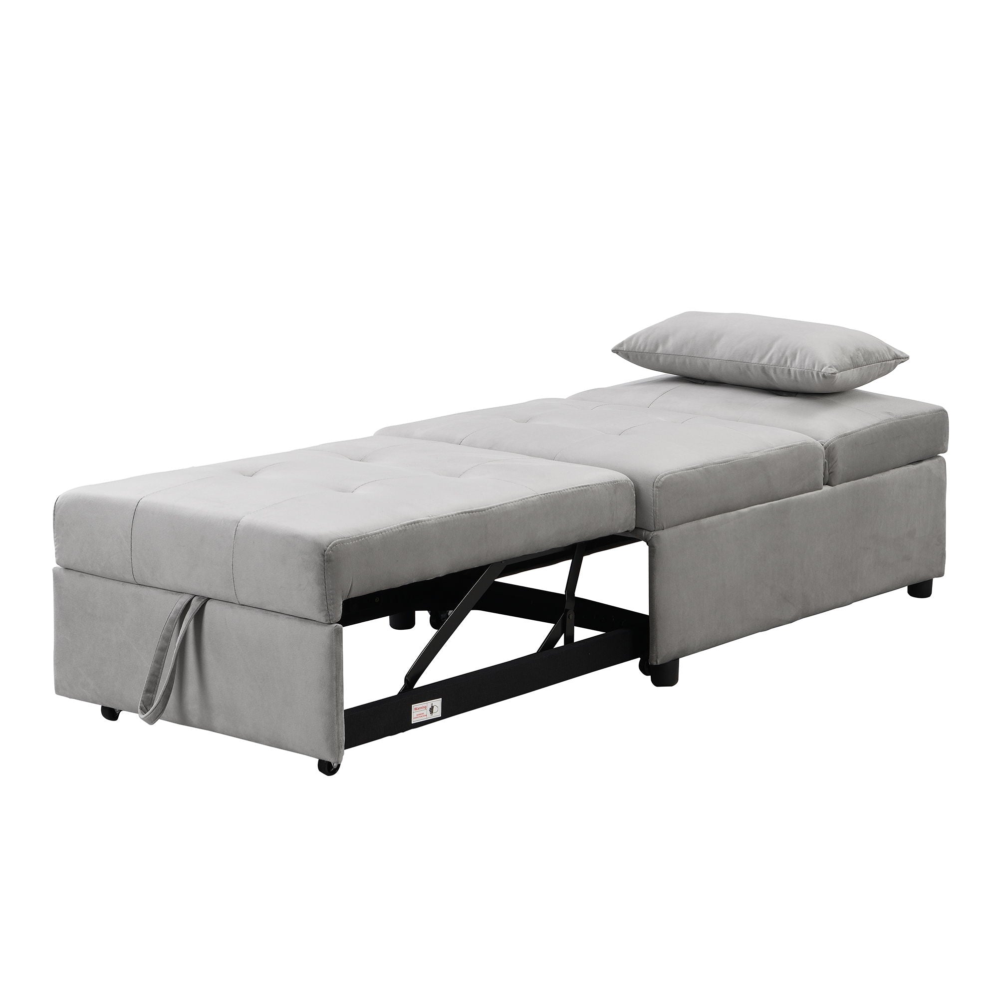 Versatile Folding Ottoman Sofa Bed Multifunctional Space Saver