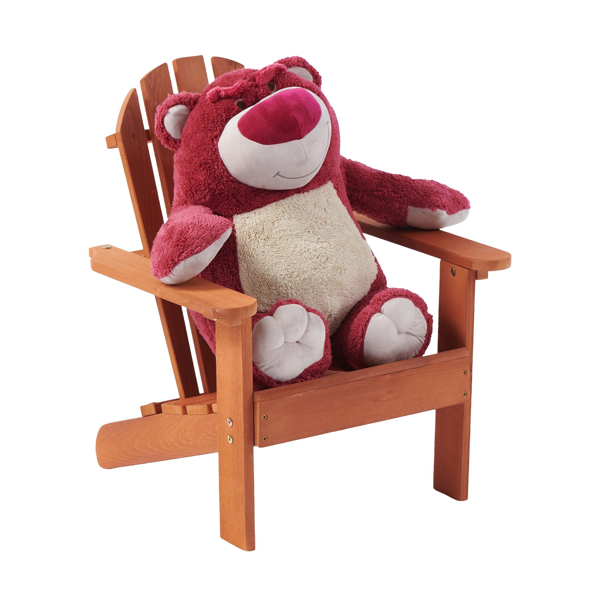 Kids Adirondack Chair For Indoor And Outdoor Use - Red