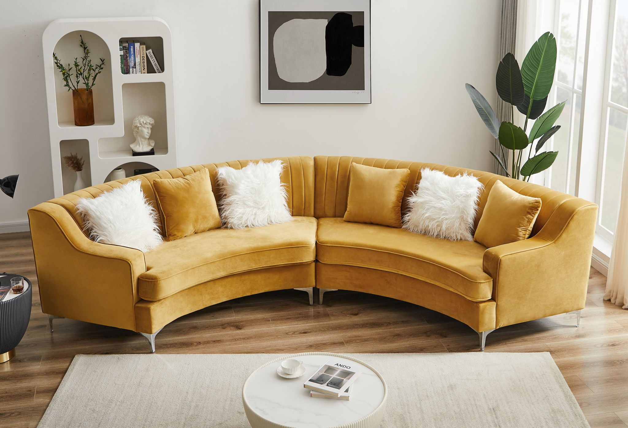 Curved Sofa