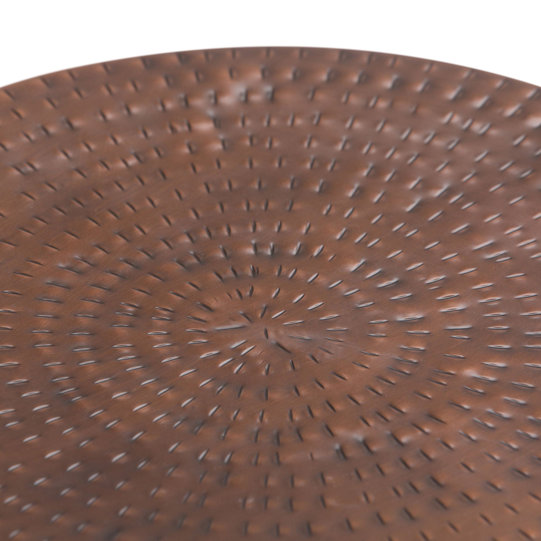 Griffen - Handcrafted Metal Storage Accent Table