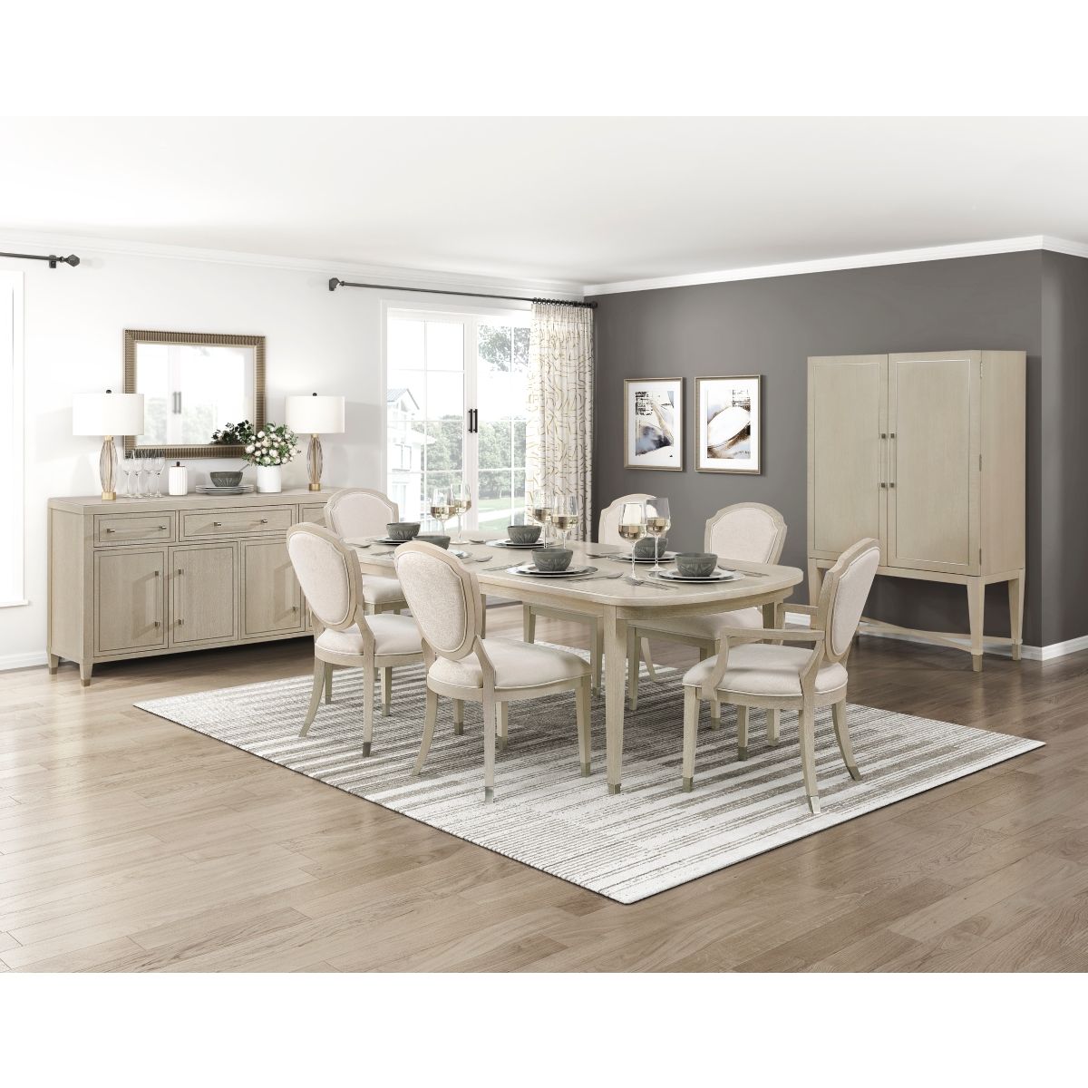 Genoa - Arm Chair (Set of 2) - Ivory