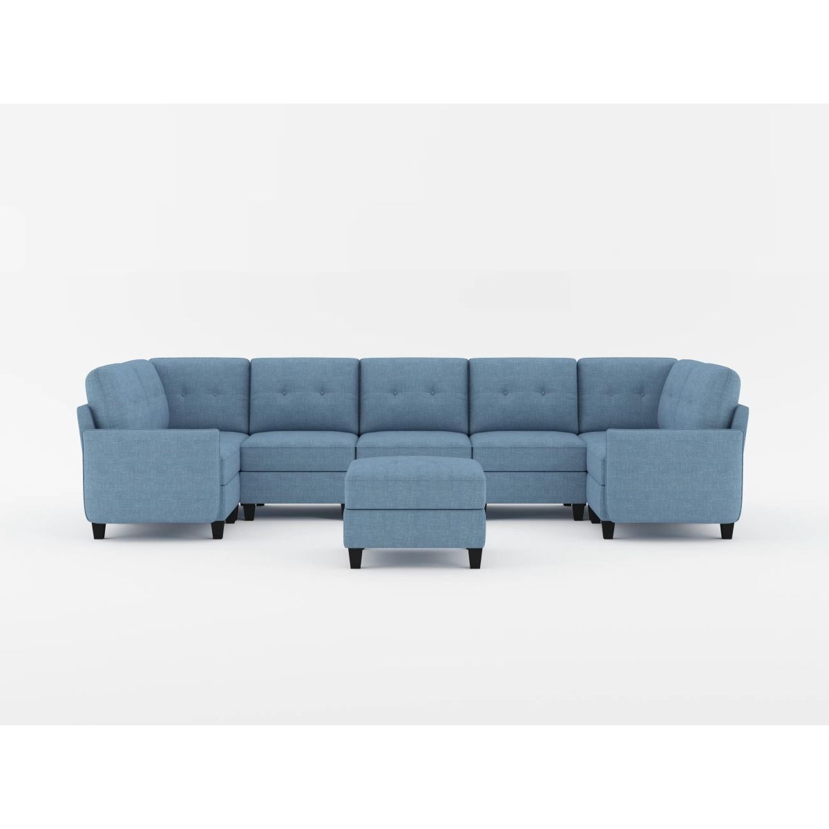 Garren - Loveseat - Blue