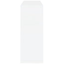 Prescott Rectangular Home Wine Table Black High Gloss