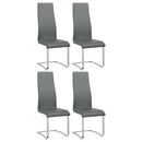 Montclair Upholstered Dining Side Chair Black (Set of 4)