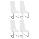 Montclair Upholstered Dining Side Chair Black (Set of 4)