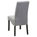 Spring Creek Upholstered Dining Chair Chocolate (Set of 2)