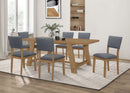 Sharon  Rectangular Dining Table Set Brown