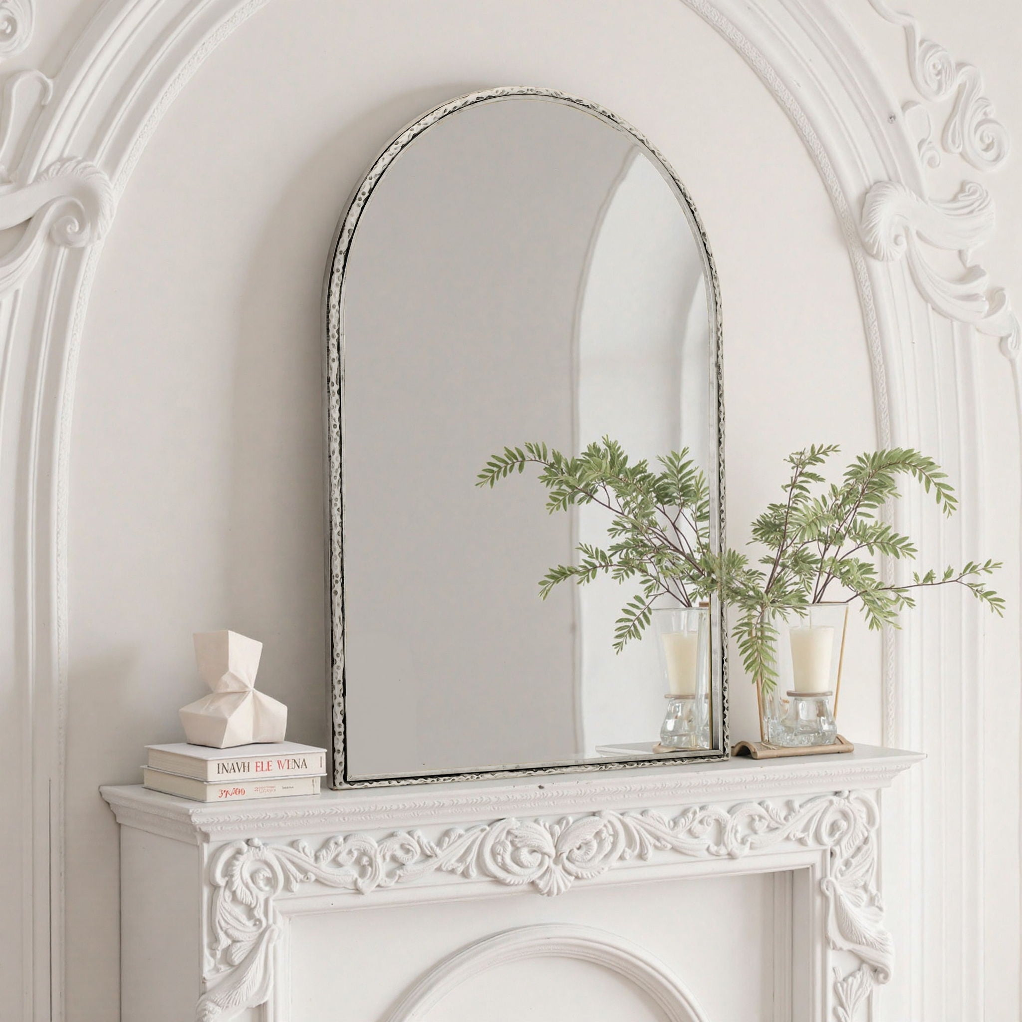 Arched Mirror With Shatterproof Glass