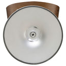 Dana Adjustable Bar Stool Black / Ecru and Chrome