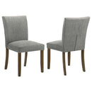 Cantley Upholstered Dining Side Chair Beige (Set of 2)