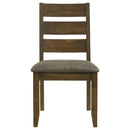 Alston Wood Dining Side Chair Knotty Nutmeg (Set of 2)