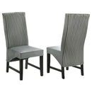 Barrand Upholstered Dining Side Chair Black (Set of 2)