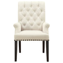 Alana Fabric Upholstered Dining Arm Chair