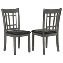 Lavon Wood Dining Side Chair Espresso (Set of 2)