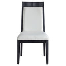 Brookmead Dining Side Chair Grey and Black (Set of 2)