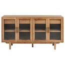 Middleton 4-door Sideboard Server with Dual Drawers Black