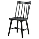 Middleton Solid Wood Dining Side Chair Black (Set of 2)