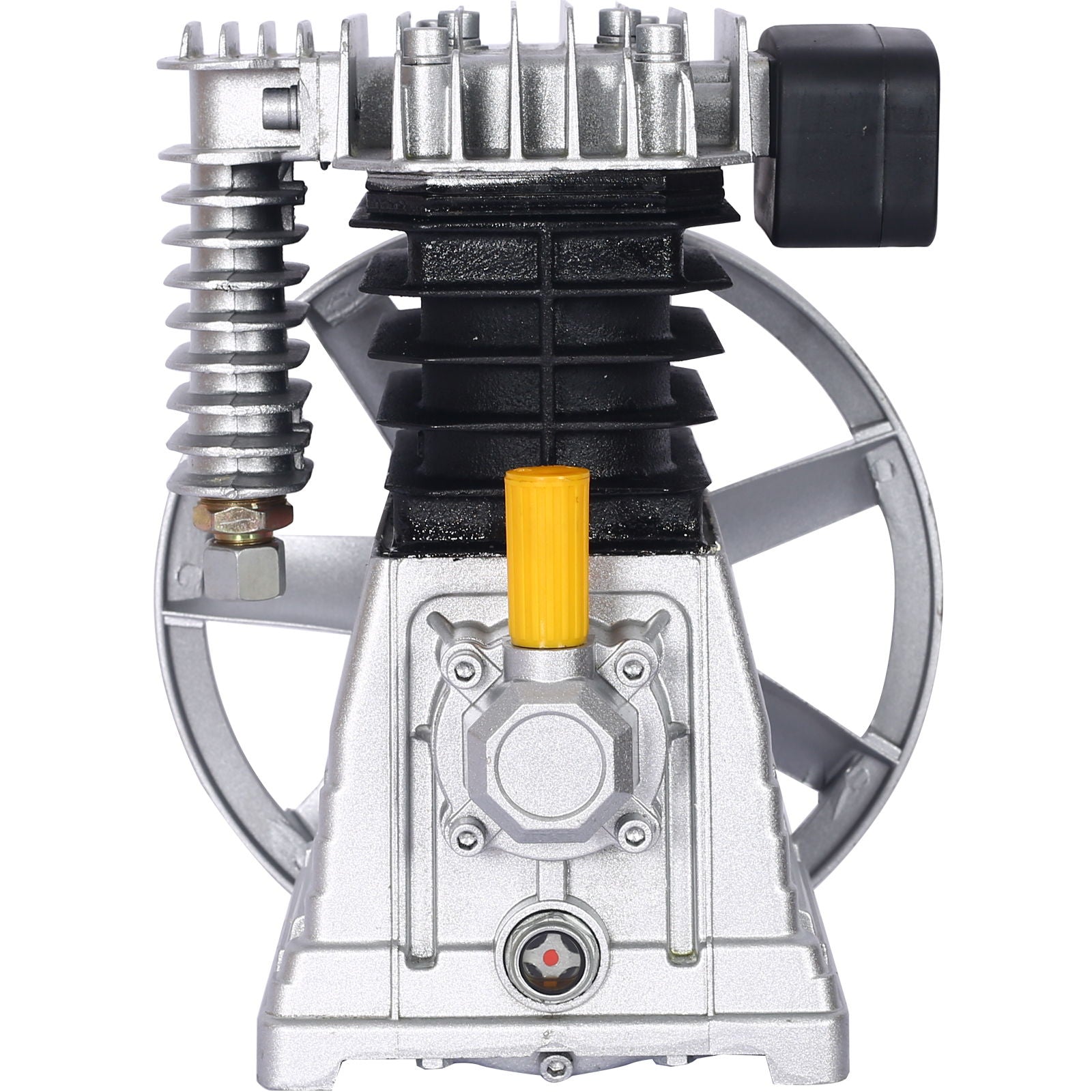 Piston 3Hp Air Compressor Head Pump 2.2Kw 115Psi - Silver