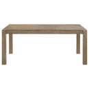 Scottsdale  Rectangular Dining Set Brown Washed
