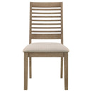 Scottsdale  Rectangular Dining Set Brown Washed