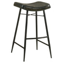Bayu Leather Upholstered Bar Stool Antique Camel (Set of 2)