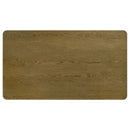 Castlewood  71-inch Rectangular Dining Set Brown Oak