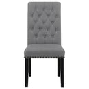 Alana Fabric Upholstered Dining Arm Chair