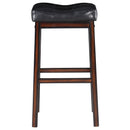 Donald Upholstered Bar Stool Cappuccino (Set of 2)