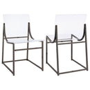 Adino Acrylic Dining Side Chair (Set of 2)