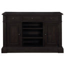 Phelps 2-door Sideboard Buffet Cabinet Distressed Noir