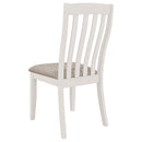 Nogales Wood Dining Side Chair Coastal Grey (Set of 2)