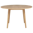 Andrews 48-inch Round Wood Dining Room Table Light Ash