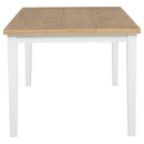 Andrews Round Wood Dining Room Table Set Light Ash