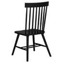 Andrews Windsor Spindle  Dining Side Chair White (Set of 2)