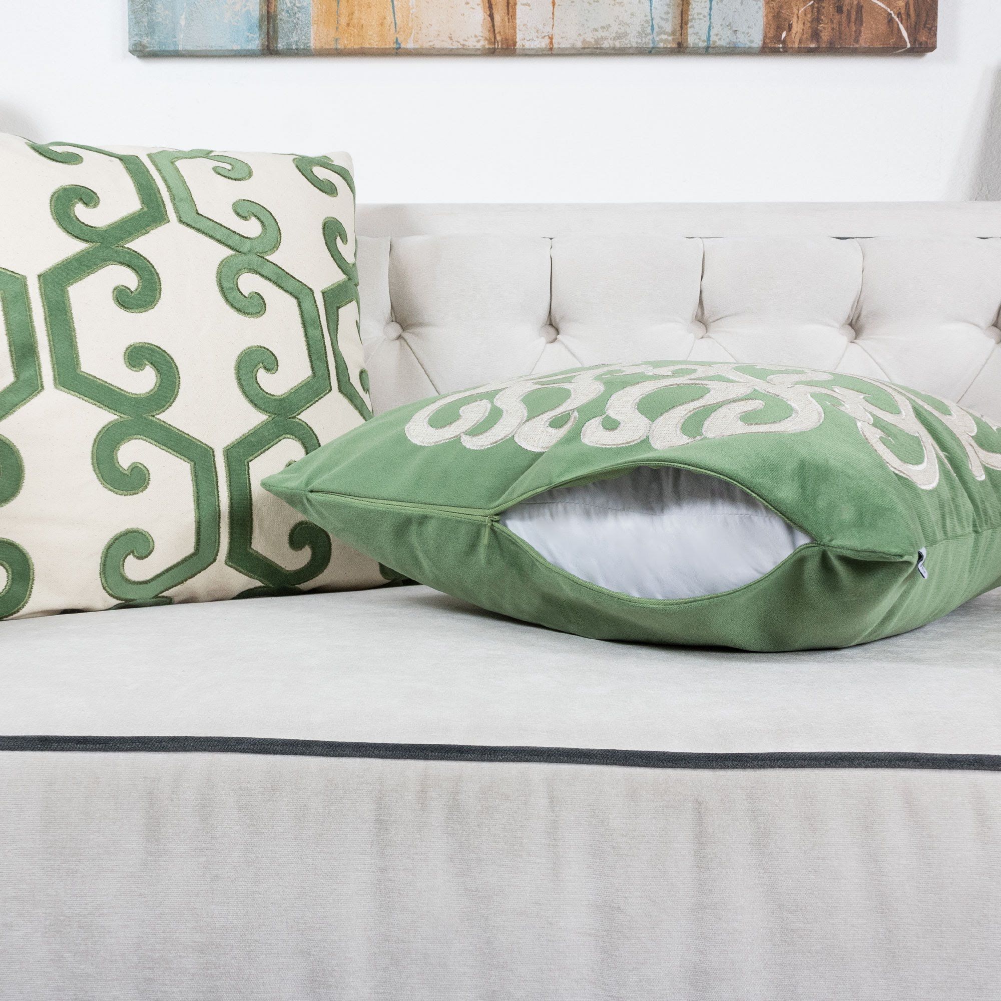 Dora - Pillow Cover With Matching Back